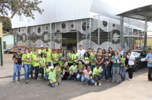 Adolescentes mobilizam a comunidade para inauguração do Feirão do Povo com entrega de mudas