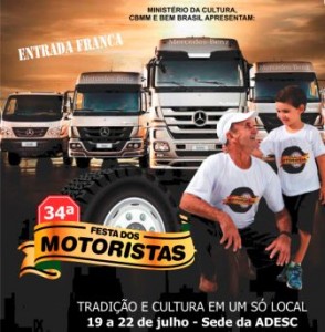 Festa dos Motoristas começa esta semana em Araxá