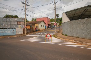 Rua da Banheira agora é mão única