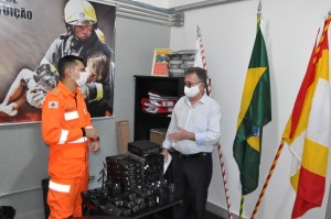 Parceria entre Prefeitura e Corpo de Bombeiros viabiliza equipamento de rádio transmissor para Segurança