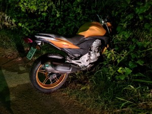 Motocicleta furtada é encontrada em Araxá