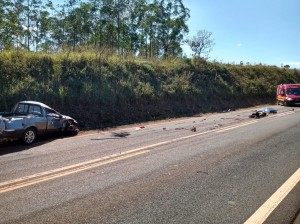 Acidente com vítima fatal na rodovia Araxá/Tapira