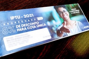 Vencimento do IPTU 2021 foi prorrogado