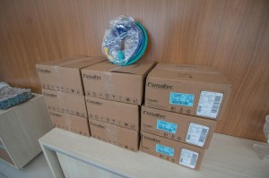 Entidades doam capacetes Elmo para tratamento de casos de Covid-19 em Araxá