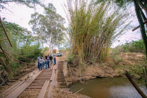 Prefeituras de Araxá e Perdizes fecham parceria para recuperação da Ponte Queimada