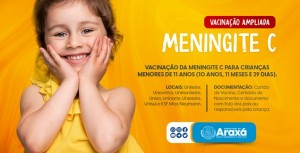 Saúde amplia vacinação contra a Meningite C