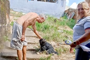 Vigilância Ambiental fiscaliza situação de cães adotados