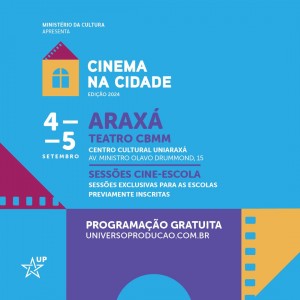 Araxá recebe o programa Cinema na Cidade