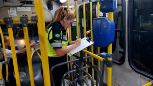 Prefeitura realiza vistoria nos ônibus do transporte coletivo