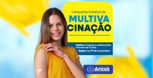 Araxá inicia a Campanha de Multivacinação