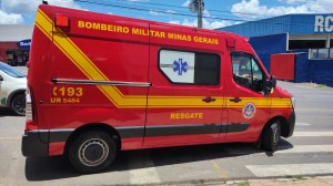 Motoqueiro fica ferido na av. Amazonas