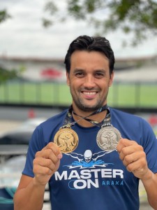 Araxaense Fernando Silveira é campeão brasileiro de natação master