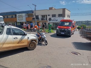 Acidente envolve criança de bicicleta e carro no São Geraldo