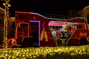 Caravana de Natal da Coca-Cola passa nesta sexta (20) por Araxá