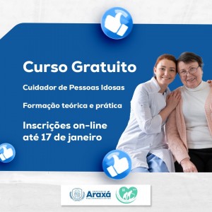 Secretaria de Ação Social abre inscrições para curso de Cuidador de Idosos