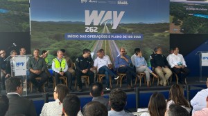 Prefeitura presente em cerimônia que oficializa melhorias na BR-262