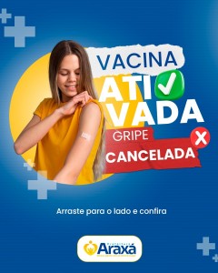 Adesão à vacina contra a gripe segue baixa entre grupos prioritários em Araxá