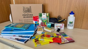 Prefeitura começa a entregar cerca de 5 mil kits escolares da Educação Infantil