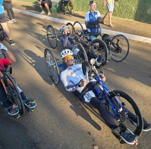 Atleta paralímpico de Araxá estreia no Campeonato Brasileiro de Paraciclismo
