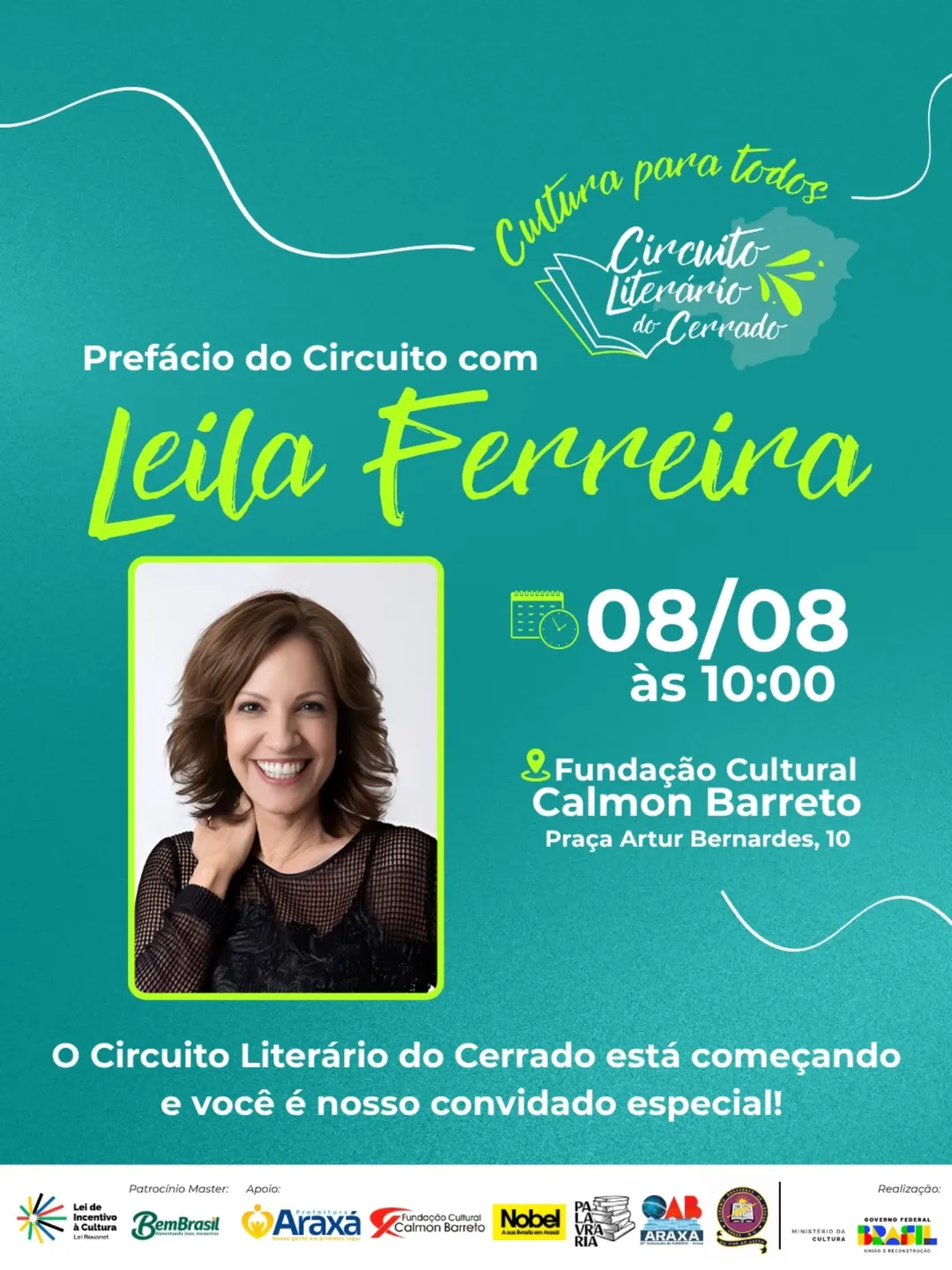 Circuito Literário do Cerrado começa nesta sexta