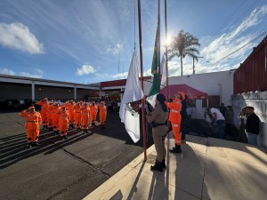 Cia de Bombeiros Militares de Araxá recebe solenidade da Semana da Pátria