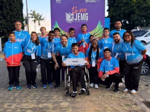 Atletas da APAE de Araxá conquistam 10 medalhas no JEMG Paralímpico