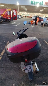 Bombeiros atendem dois acidentes com motos no mesmo dia