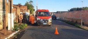 Acidente entre duas motos deixa homem ferido