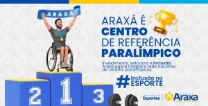Araxá é oficialmente integrada à Rede de Centros de Referência Paralímpicos do Brasil