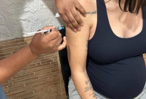 Aplicação Vacina Bronquiolite Araxá