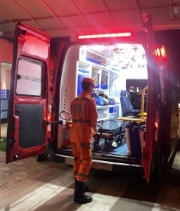 Corpo de Bombeiros socorre criança em crise convulsiva