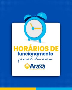 Serviços Municipais: veja como fica o funcionamento no fim de ano em Araxá