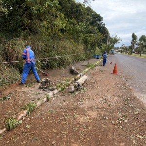 Prefeitura segue mobilizada após temporal e monitora novas chuvas em Araxá