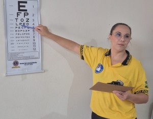 Projeto Olhar Cidadão desembarca no Max Neumann para testes de acuidade visual
