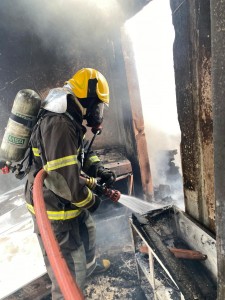 Incêndio destroi residência no bairro São Geraldo