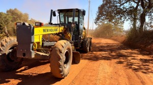 Começam as obras de pavimentação da estrada de acesso ao Mourão Rachado
