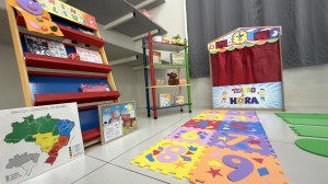 Crianças ganham novas brinquedotecas em equipamentos da Assistência Social