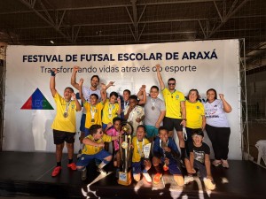 Festival Escolar de Futsal chega ao fim após um mês de competições