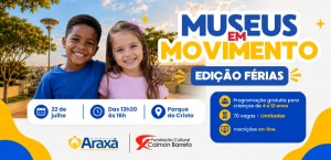 Fundação Cultural Calmon Barreto abre inscrições para o projeto “Museus em Movimento – Edição Férias”