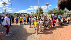 Projeto Museus em Movimento reúne 70 crianças no Parque do Cristo
