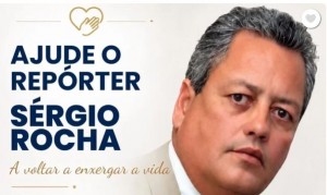 Lions e AIA lançam campanha para custear transplante de córnea do repórter Sérgio Rocha.