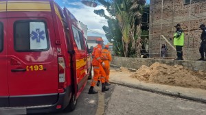 Homem de 45 anos morre ao cair de andaime no bairro Santo Antônio