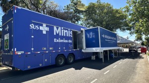 Carreta do Ministério da Saúde realiza exames de tomografia e ultrassonografia em Araxá